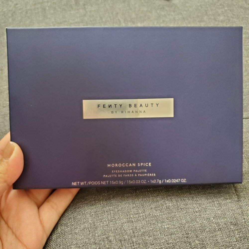 Two eyeshadows palette Fenty and Dominique Cosmetic